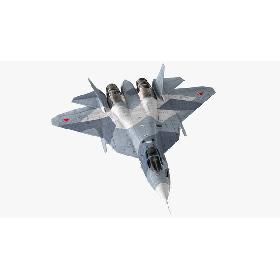 3D Stealth Multirole Fighter SU 57